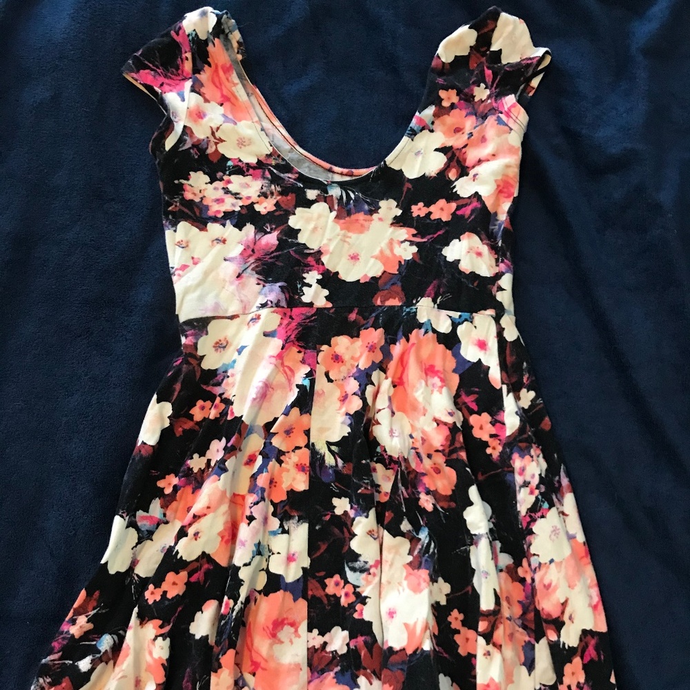 Floral Skater Dress